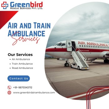 Greenbird Air and Train Ambulance Maintain the Patient's Health throughout the Transfer