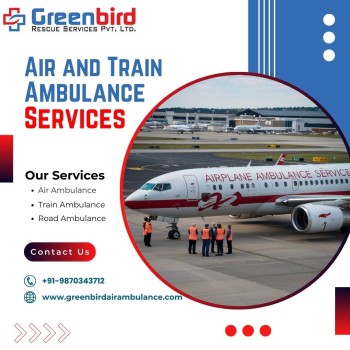 Greenbird Air and Train Ambulance Has an Advanced Intensive Care Unit