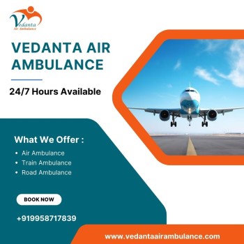 Select Air Ambulance in Guwahati with Superb Medical Treatment by Vedanta