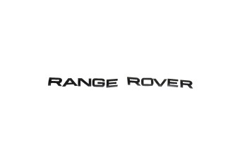 Land Rover Range Rover Badge silver