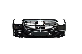 Mercedes Benz S 580 Front Bumper Black OEM