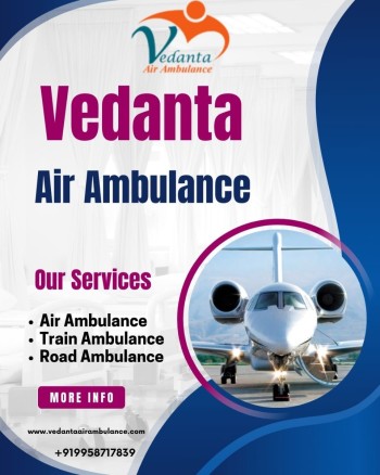 Start Your Medical Journey by Vedanta Air Ambulance Service in Bhopal