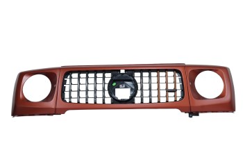 Mercedes-Benz G-63 Front Grille And Headlight Covers Orange OEM A4638887100