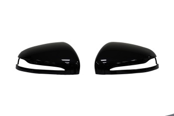 Mercedes-Benz G-63 Mirror Cover Cap Left & Right Gloss Black OEM A63233359197 A63233369197