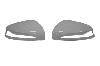 Mercedes-Benz G-63 Mirror Cover Cap Left & Right Gloss White OEM A63233359149 A63233369149