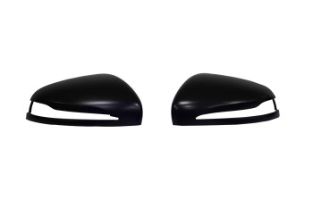 Mercedes-Benz G-63 Mirror Cover Cap Left & Right Matte Black OEM A63233360055 A63233360056