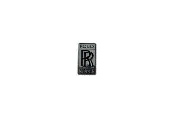 Rolls Royce Cullinan Emblem Badge silver and Black