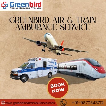 Greenbird Air & Train Ambulance Service is Available Round the Clock in Patna