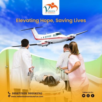 Embark Your Medical Journey by Vedanta Air Ambulance Service in Raipur