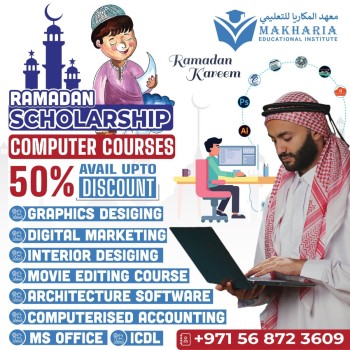 Ramadan Special – 50% OFF IT Skills. Call +971 56 872 3609