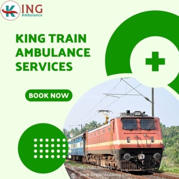 Use our King Train Ambulance Services in Kolkata for safe travel