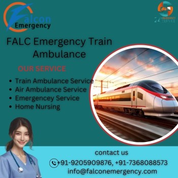 The Coaches of FALC Emergency Train Ambulance in Raipur is like a hospital