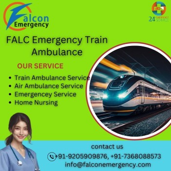 Choose FALC Emergency Train Ambulance in Chennai to Ensure the Safety of Patients