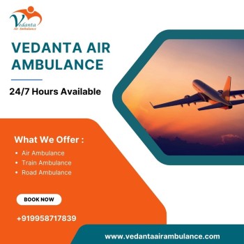 Select Air Ambulance in Mumbai with Top-class Medical Features by Vedanta