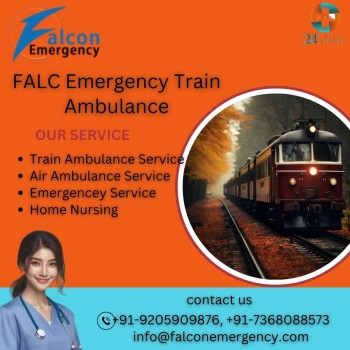 FALC Emergency Train Ambulance in Dibrugarh– Expert Care for Safe Patient Transfers