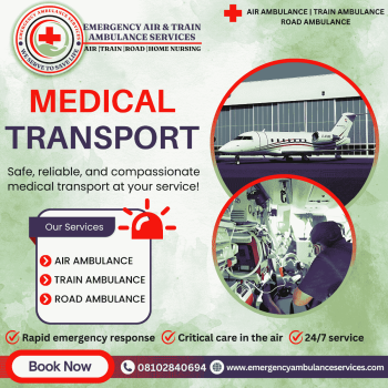 Go To Reach on Time by Emergency Air Ambulance Service in Patna 