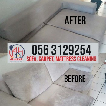 Sofa Carpet Mattress Curtains Shampooing Cleaning In sharjah 0563129254