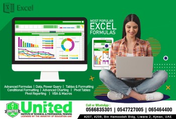  EXCEL @600 Grab this offer with United Institute Call us 0547899234