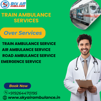 Get Sky Train Ambulance with Ventilator Support for Patients on Mumbai Trains