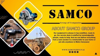 Equipment rental agency in Dubai