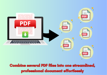 Combine several PDF files into one streamlined, professional document effortlessly.