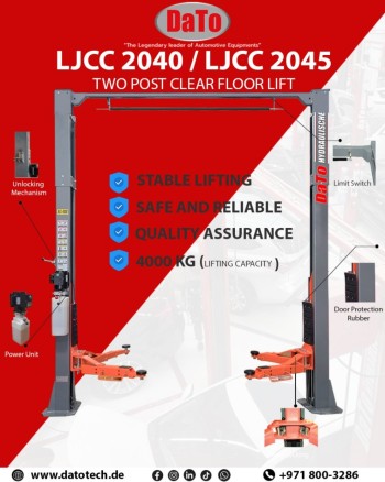 Two Post Lift | Base plate two post lift