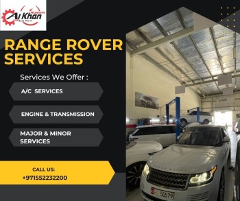 Range Rover Maintenance Center In Sharjah