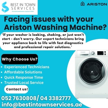 Best In Town Services - Ariston Washing Machine Repair Services 