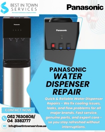 Best In Town Services - Panasonic Water Dispenser Repair Services 