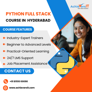 Python Full Stack Course Training in Hyderabad - AchieversIT
