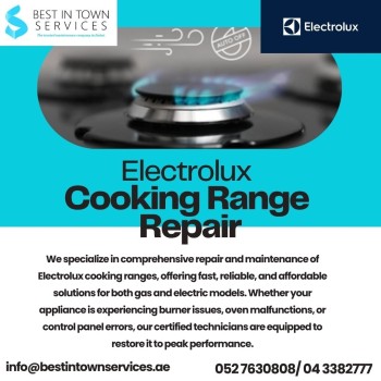 Best In Town Services - Electrolux Cooking Range Repair 