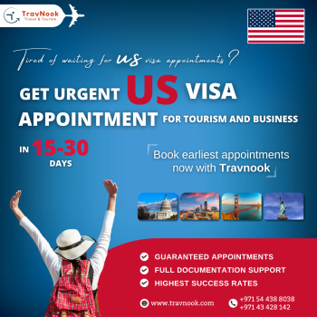 Urgent US Visa Appointment in Dubai – Book Now! 