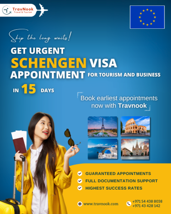 Urgent Schengen Visa Appointment in Dubai – Get Now! 
