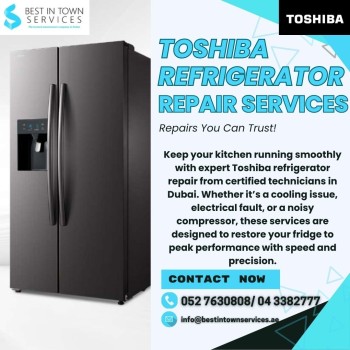 Best In Town Services - Toshiba Refrigerator Repair Services 