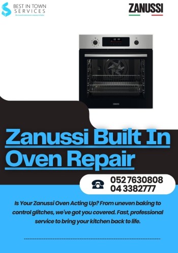 Best In Town Services - Zanussi Built In Oven Repair Services 