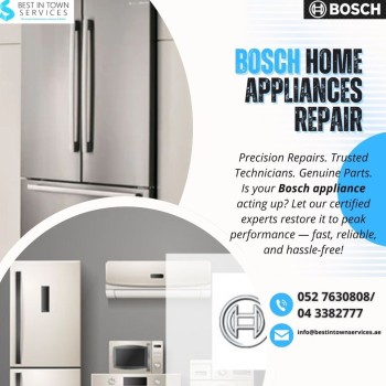 Best In Town Services - Bosch Home Appliances Repair Services 