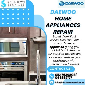 Best In Town Services - Daewoo Home Appliances Repair Services 