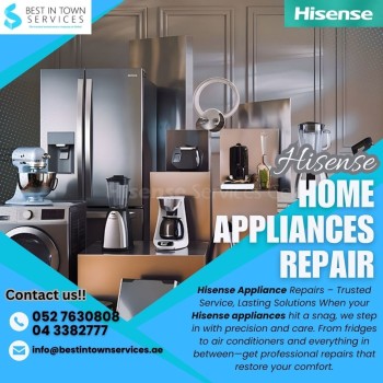 Best In Town Services - Hisense Home Appliances Repair Services 