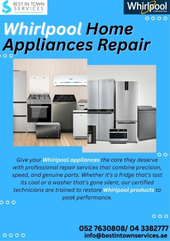 Best In Town Services - Whirlpool Home Appliances Repair Services 