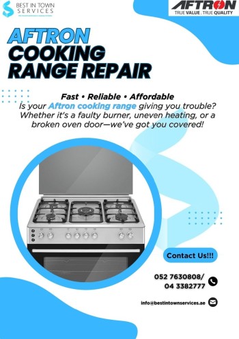 Aftron Cooking Range Repair Services 