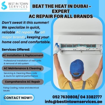 Air Conditioner Repair Services - Beat the heat in Dubai 