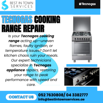 Tecnogas Cooking Range Repair Services 