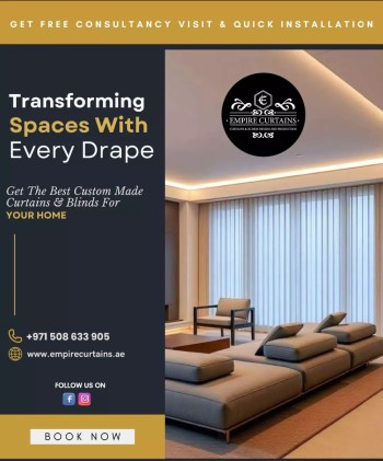 Elegant Curtains and Blinds in Dubai