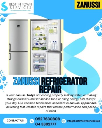 Zanussi Refrigerator Repair Services 