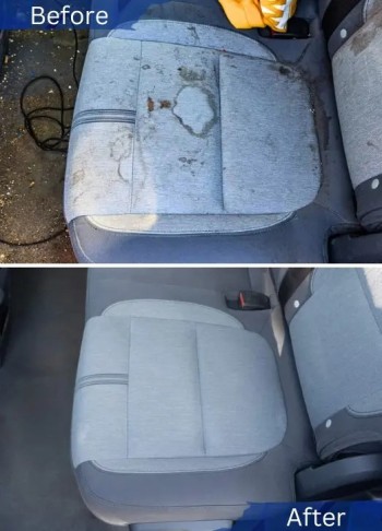 Car Seats & Interior deep shampoo Cleaning Services at Your Doorstep - All UAE
