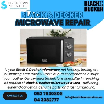 Black & Decker Microwave Repair Services 