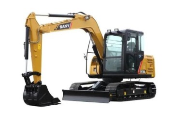 Powerful & Clean: Sany 2025 SY75C Small Excavator Tier 4F
