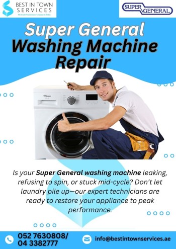 Super General Washing Machine Repair Services 