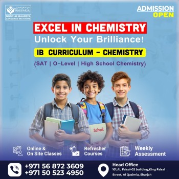  6 Sharjah Chemistry Classes Online Onsite Learning Available Call 0568723609