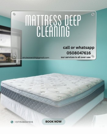 mattress deep cleaning services in sharjah 0508047616